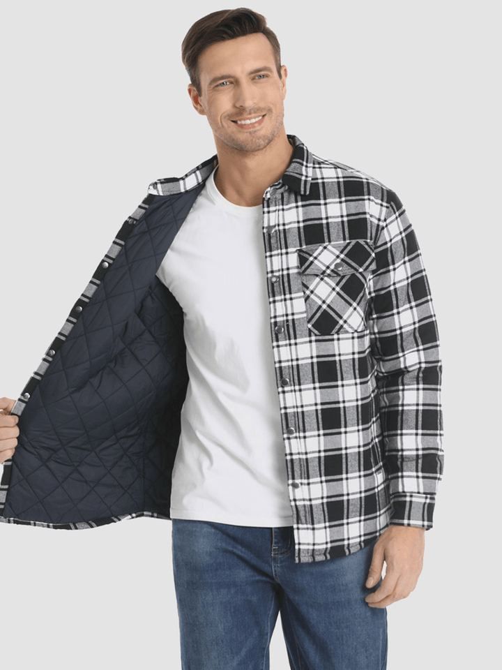 Iver™ - Striped Flannel Jacket